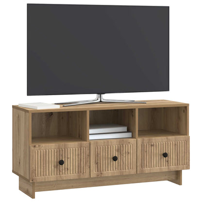 vidaXL TV Cabinet 102 x 34.5 x 50 cm Artisan Oak Engineered Wood