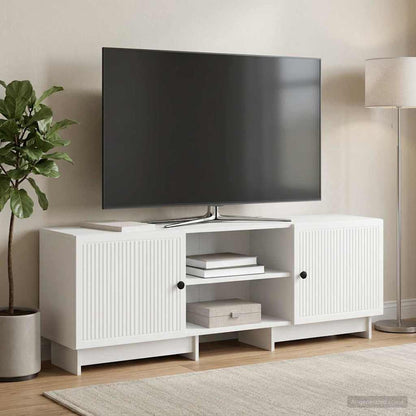 vidaXL TV Cabinet White 150 x 31 x 50 cm Engineered Wood