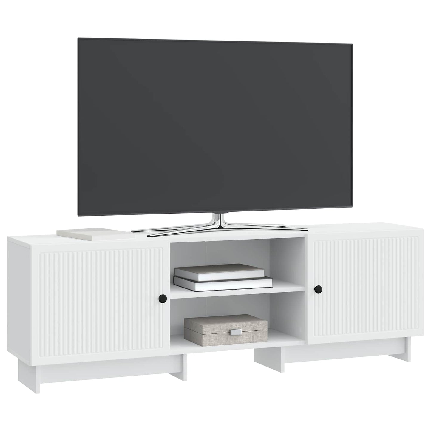 vidaXL TV Cabinet White 150 x 31 x 50 cm Engineered Wood