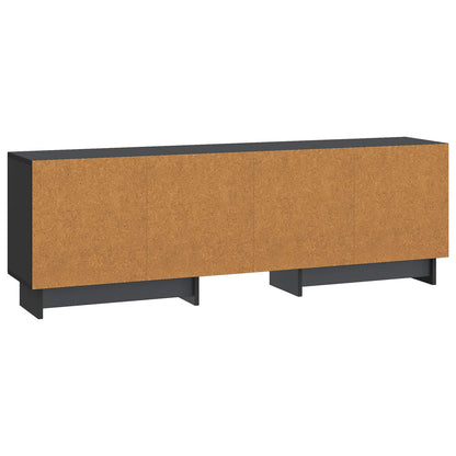 vidaXL TV Cabinet Black 150 x 31 x 50 cm Engineered Wood