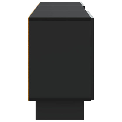 vidaXL TV Cabinet Black 150 x 31 x 50 cm Engineered Wood