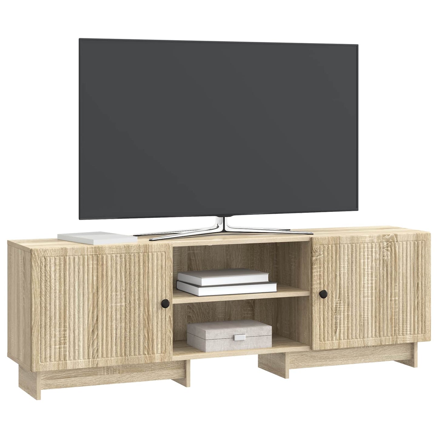 vidaXL TV Cabinet Sonoma Oak 150 x 31 x 50 cm Engineered Wood