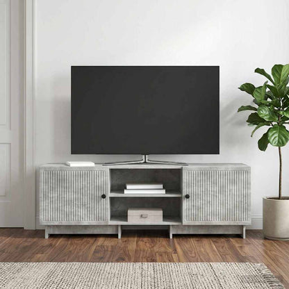 vidaXL TV Cabinet Concrete Grey 150 x 31 x 50 cm Engineered Wood