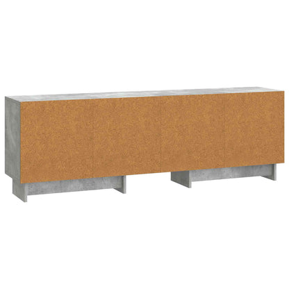vidaXL TV Cabinet Concrete Grey 150 x 31 x 50 cm Engineered Wood