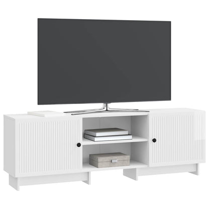 vidaXL TV Cabinet High Gloss White 150 x 31 x 50 cm Engineered Wood