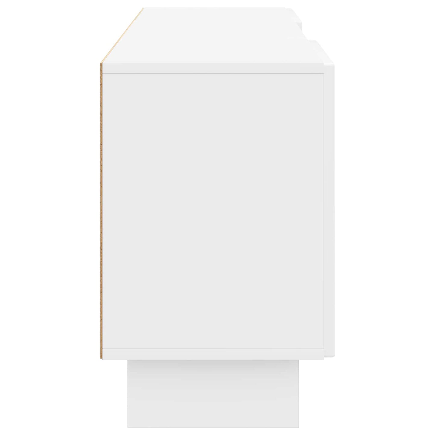 vidaXL TV Cabinet High Gloss White 150 x 31 x 50 cm Engineered Wood
