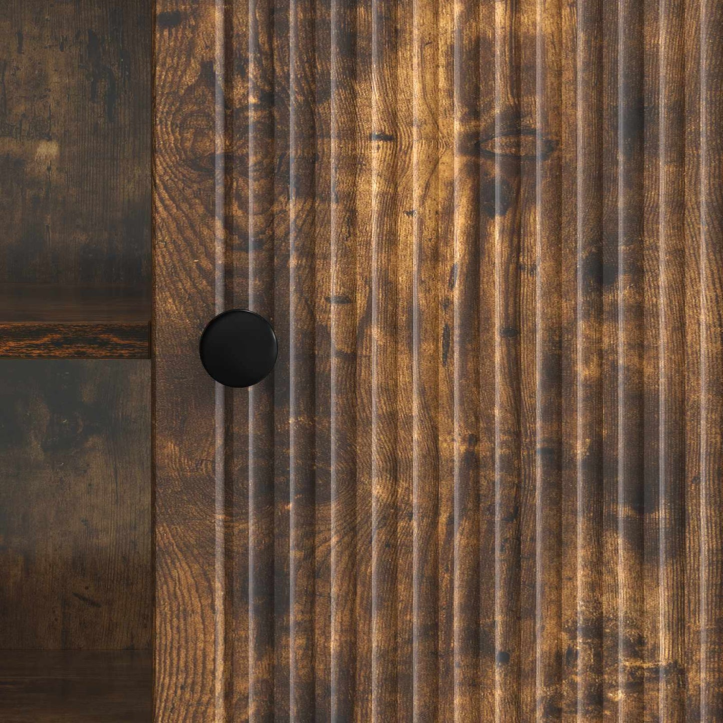 vidaXL TV Cabinet Smoked Oak 150 x 31 x 50 cm Engineered Wood