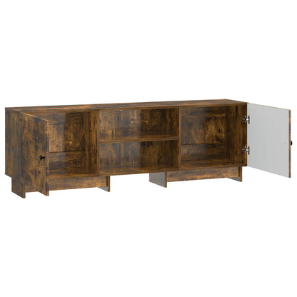 vidaXL TV Cabinet Smoked Oak 150 x 31 x 50 cm Engineered Wood