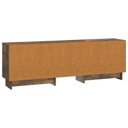 vidaXL TV Cabinet Smoked Oak 150 x 31 x 50 cm Engineered Wood