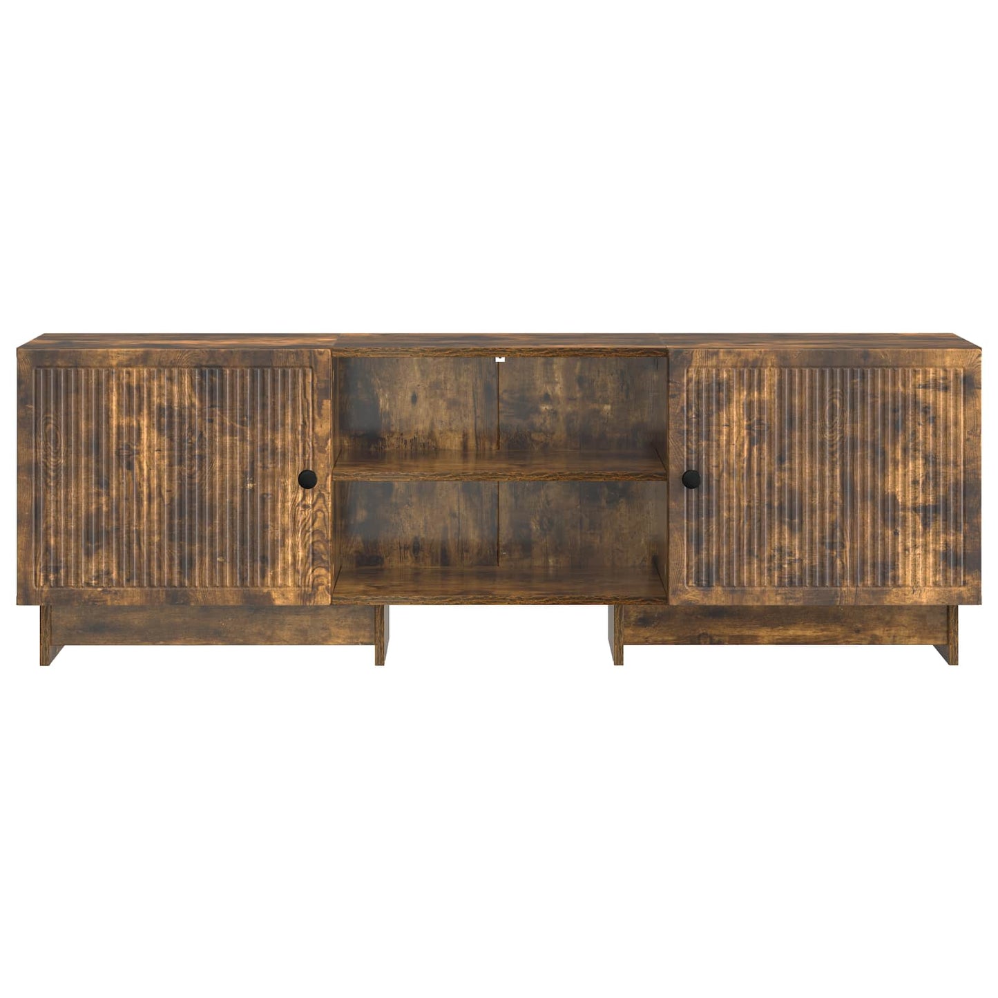 vidaXL TV Cabinet Smoked Oak 150 x 31 x 50 cm Engineered Wood