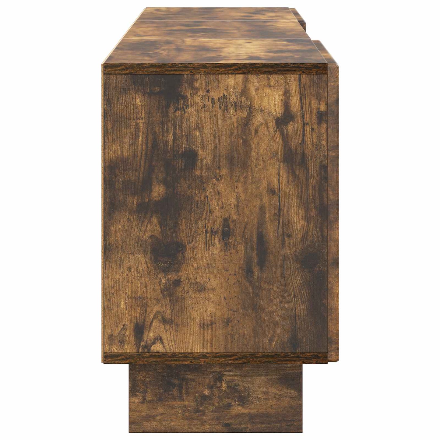 vidaXL TV Cabinet Smoked Oak 150 x 31 x 50 cm Engineered Wood