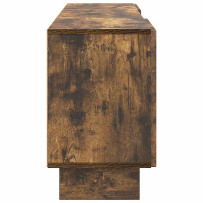 vidaXL TV Cabinet Smoked Oak 150 x 31 x 50 cm Engineered Wood