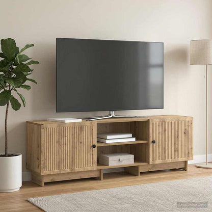 vidaXL TV Cabinet 150 x 31 x 50 cm Artisan Oak Engineered Wood