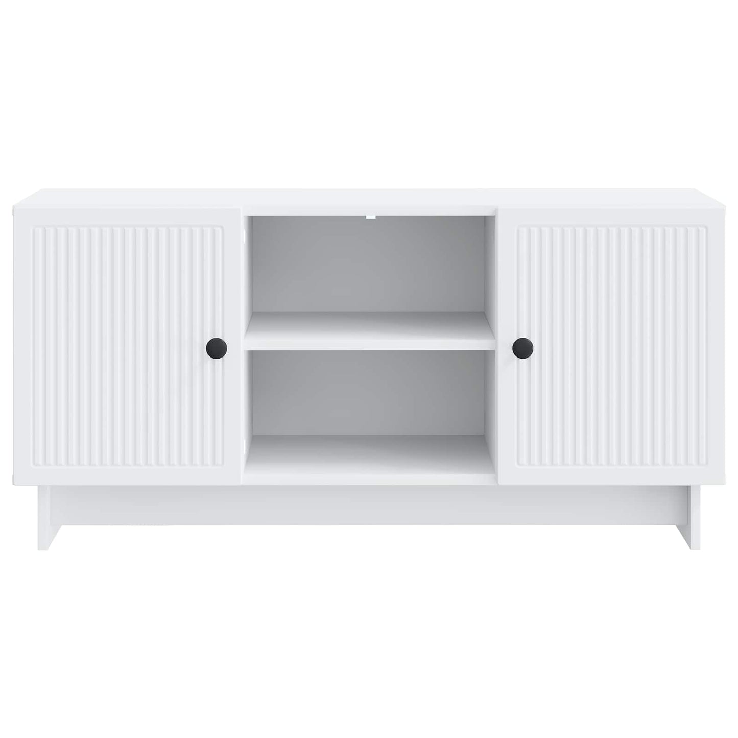 vidaXL TV Cabinet 102 x 34.5 x 50 cm White Engineered Wood