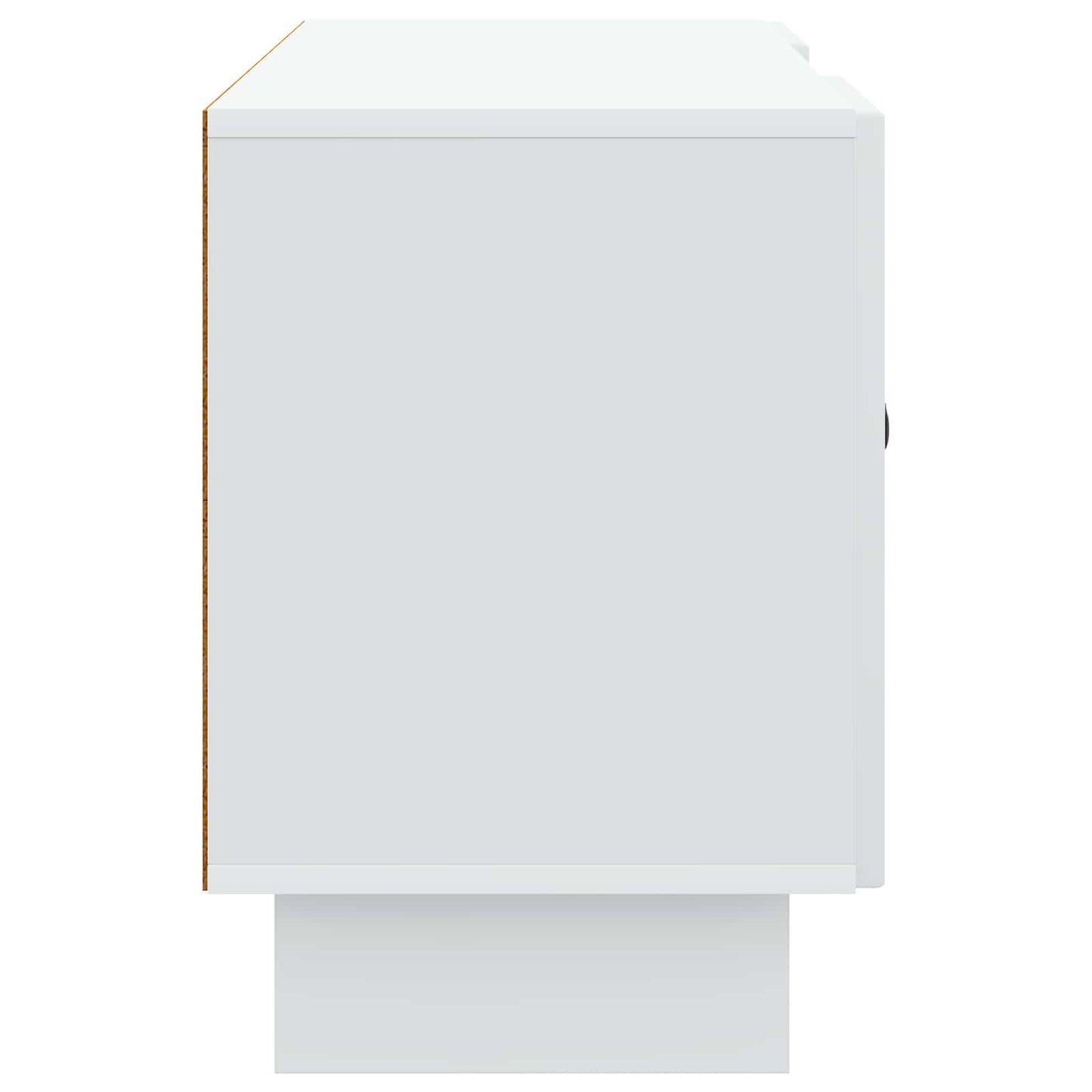 vidaXL TV Cabinet 102 x 34.5 x 50 cm White Engineered Wood