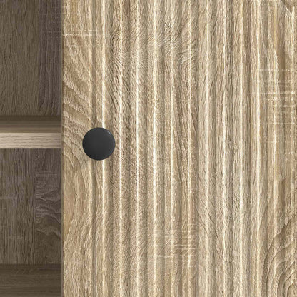 vidaXL TV Cabinet 102 x 34.5 x 50 cm Sonoma Oak Engineered Wood