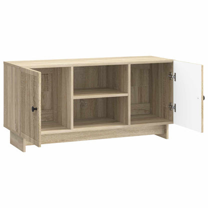 vidaXL TV Cabinet 102 x 34.5 x 50 cm Sonoma Oak Engineered Wood