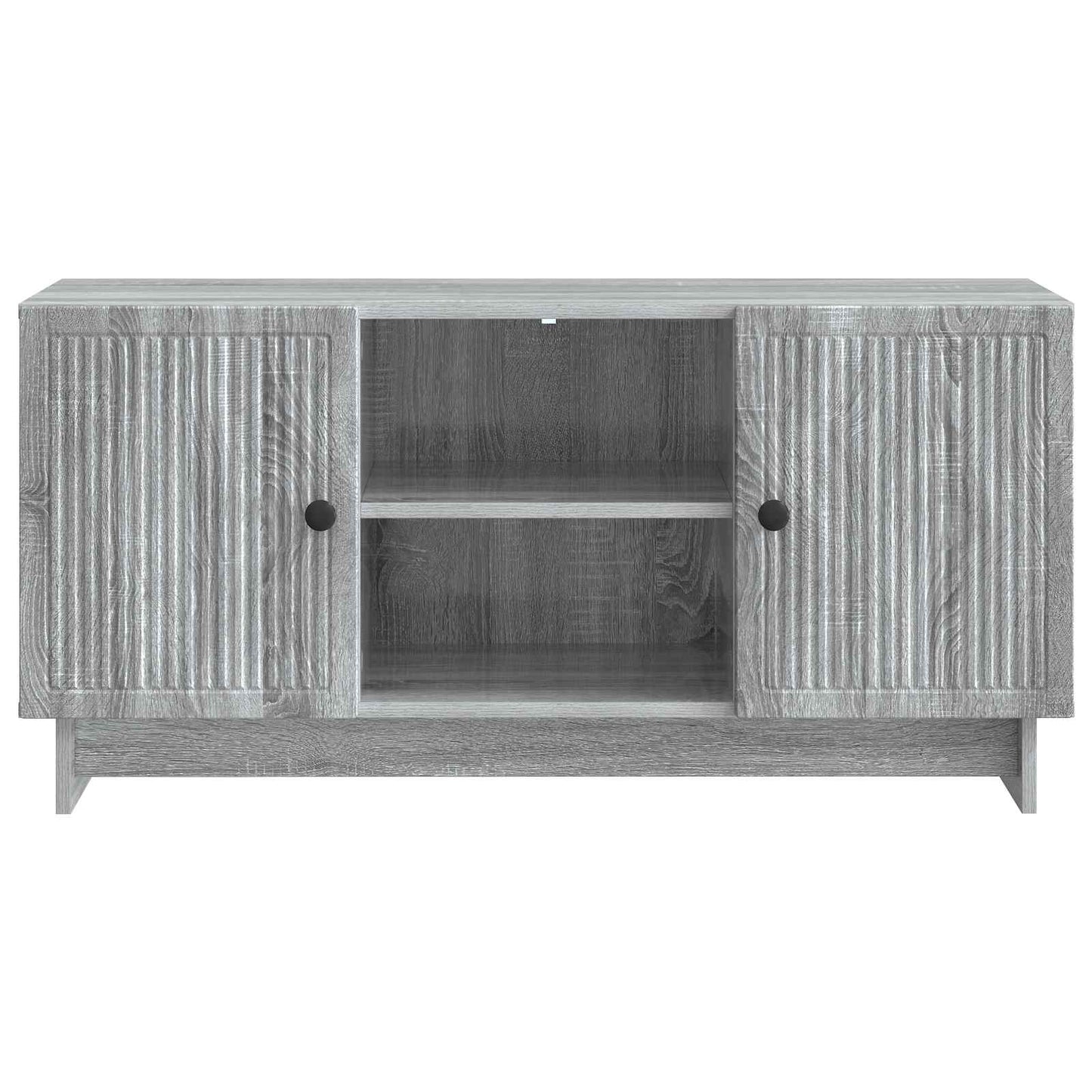 vidaXL TV Cabinet 102 x 34.5 x 50 cm Grey Sonoma Engineered Wood