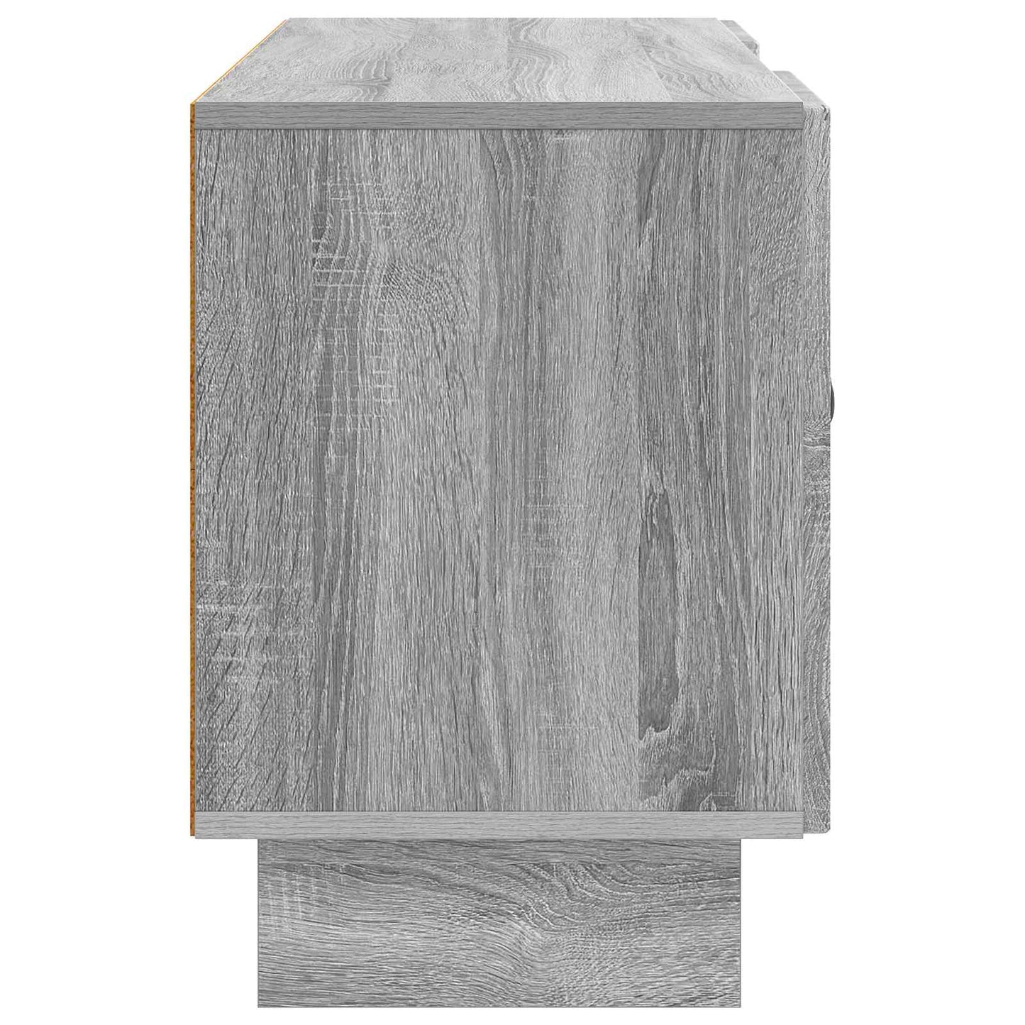 vidaXL TV Cabinet 102 x 34.5 x 50 cm Grey Sonoma Engineered Wood