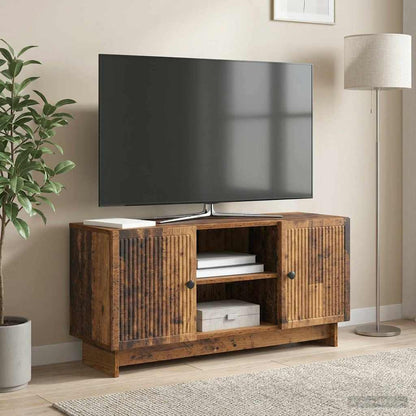 vidaXL TV Cabinet 102 x 34.5 x 50 cm Old Wood Engineered Wood