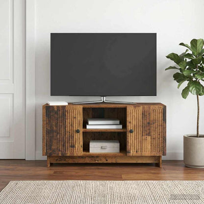 vidaXL TV Cabinet 102 x 34.5 x 50 cm Old Wood Engineered Wood
