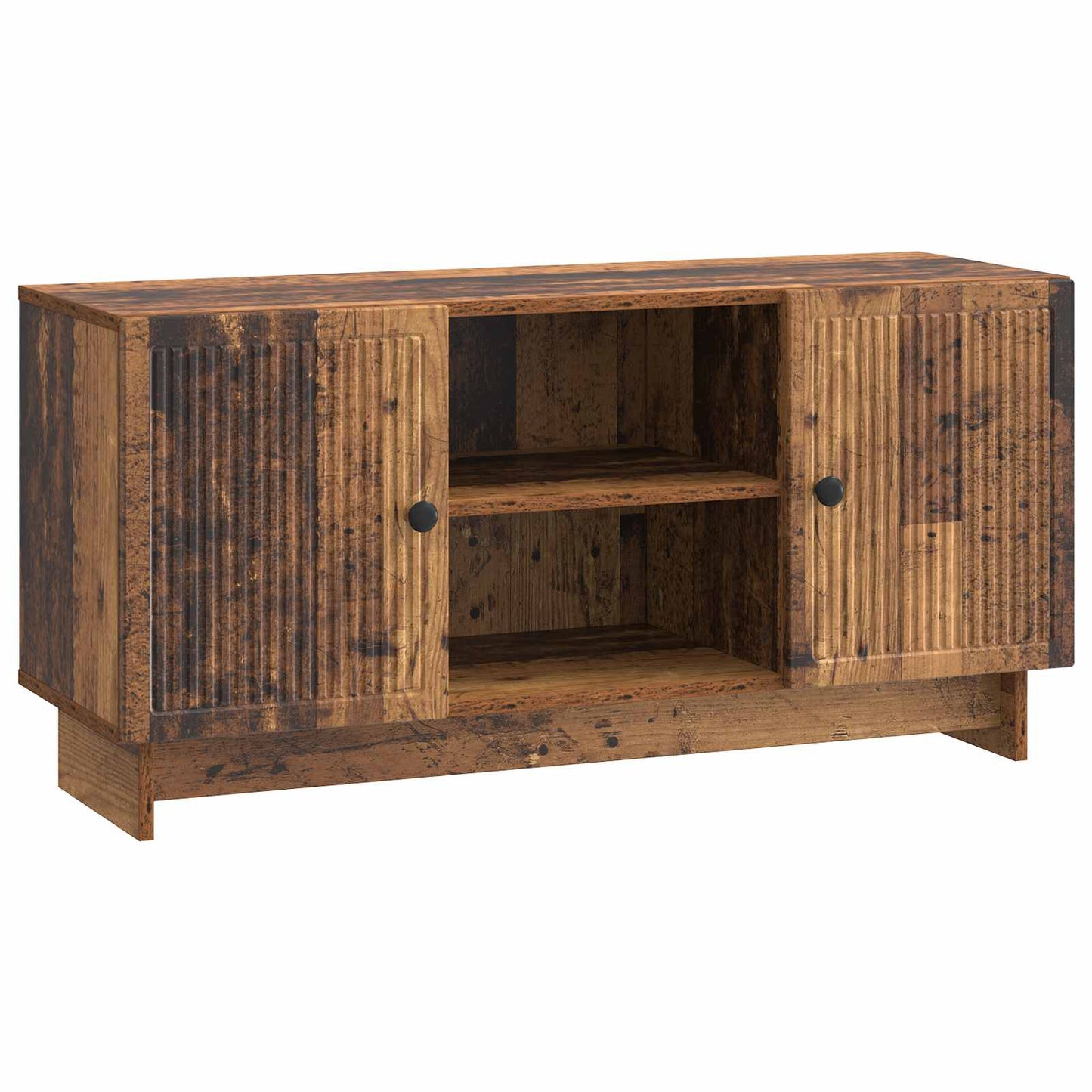 vidaXL TV Cabinet 102 x 34.5 x 50 cm Old Wood Engineered Wood