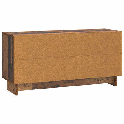 vidaXL TV Cabinet 102 x 34.5 x 50 cm Old Wood Engineered Wood