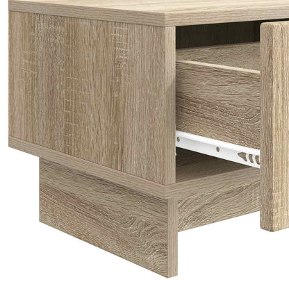 vidaXL TV Cabinet Sonoma Oak 147 x 34.5 x 30 cm Engineered Wood