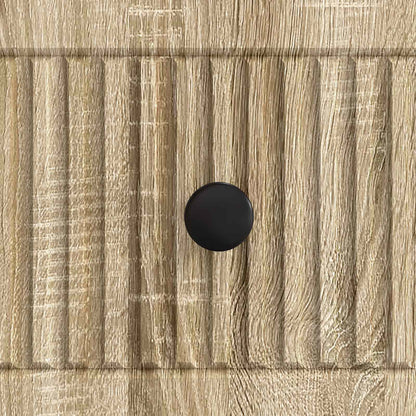 vidaXL TV Cabinet Sonoma Oak 147 x 34.5 x 30 cm Engineered Wood