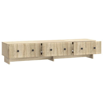 vidaXL TV Cabinet Sonoma Oak 147 x 34.5 x 30 cm Engineered Wood