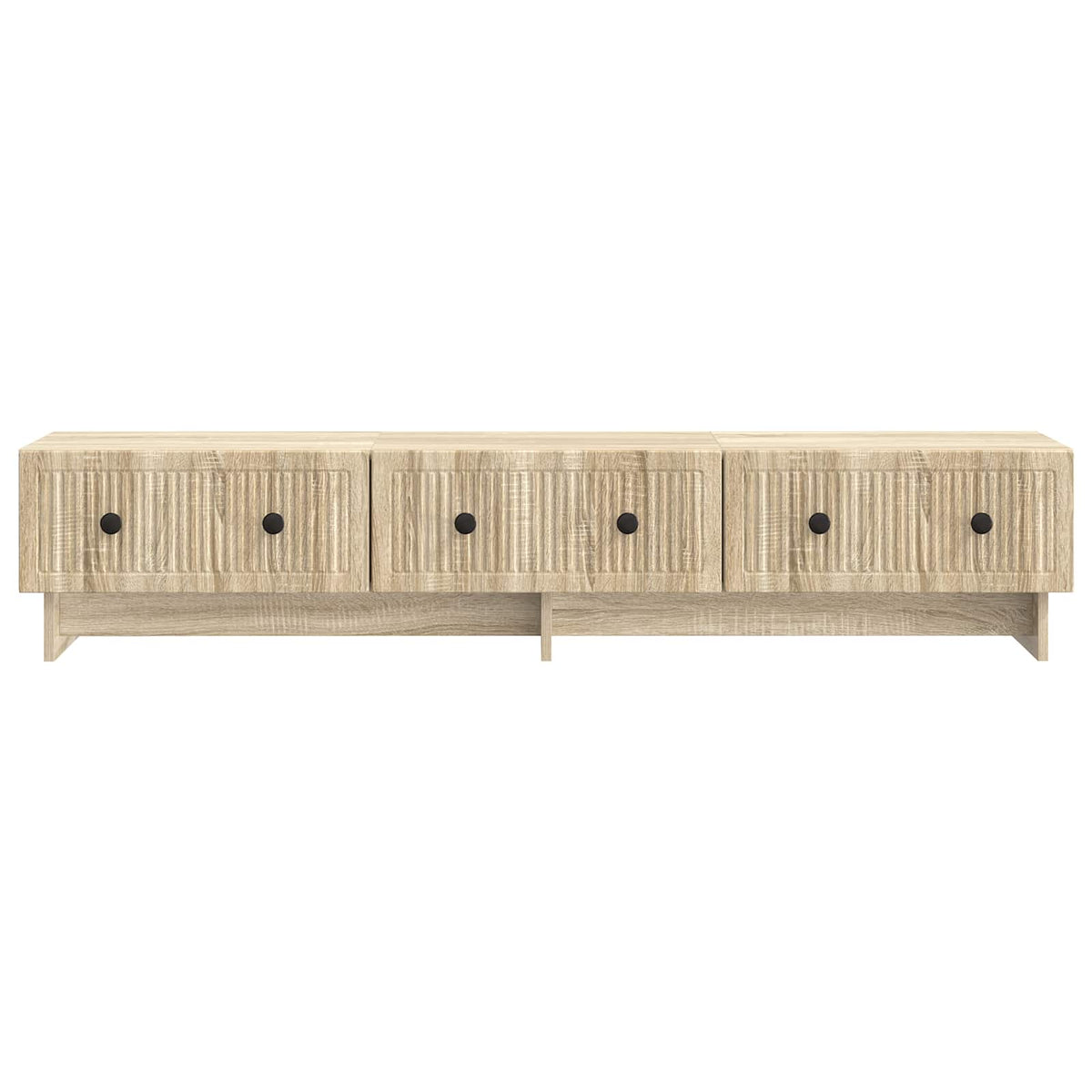 vidaXL TV Cabinet 147 x 34.5 x 30 cm Sonoma Oak Engineered Wood