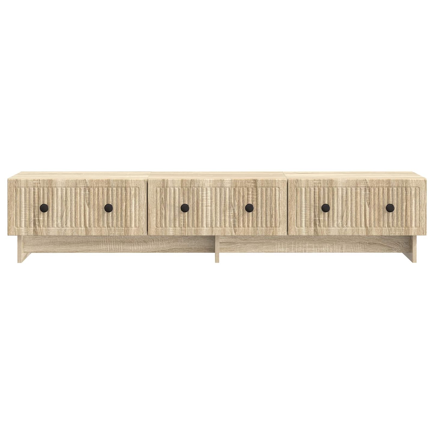 vidaXL TV Cabinet Sonoma Oak 147 x 34.5 x 30 cm Engineered Wood