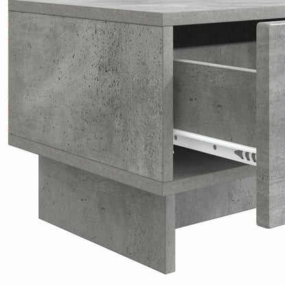 vidaXL TV Cabinet Concrete Grey 147 x 34.5 x 30 cm Engineered Wood