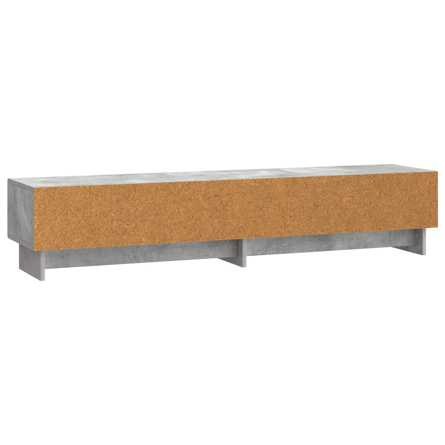 vidaXL TV Cabinet Concrete Grey 147 x 34.5 x 30 cm Engineered Wood