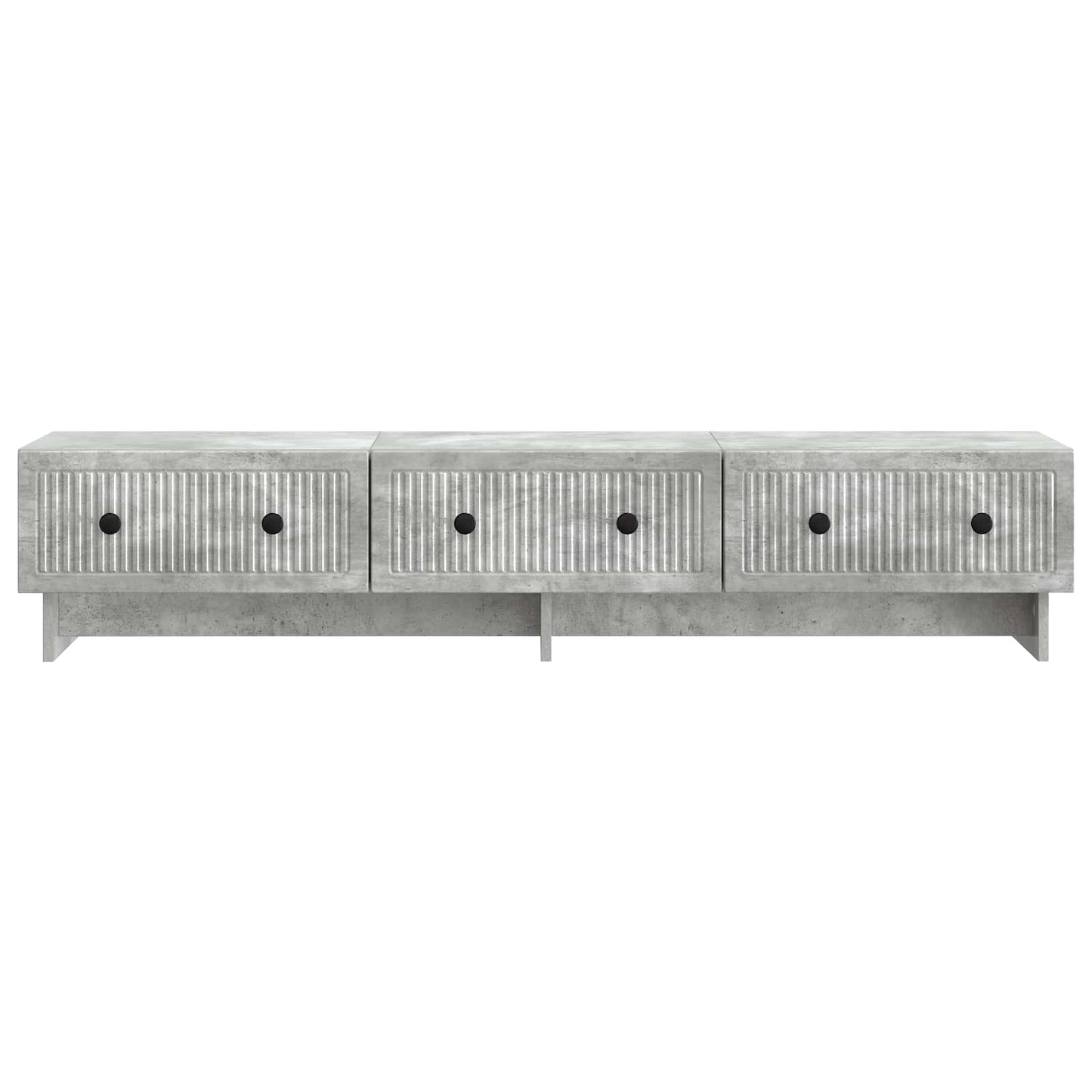 vidaXL TV Cabinet Concrete Grey 147 x 34.5 x 30 cm Engineered Wood