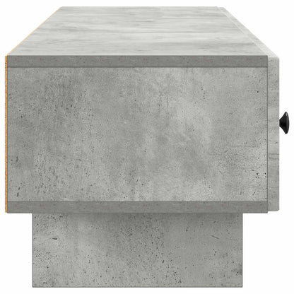vidaXL TV Cabinet Concrete Grey 147 x 34.5 x 30 cm Engineered Wood