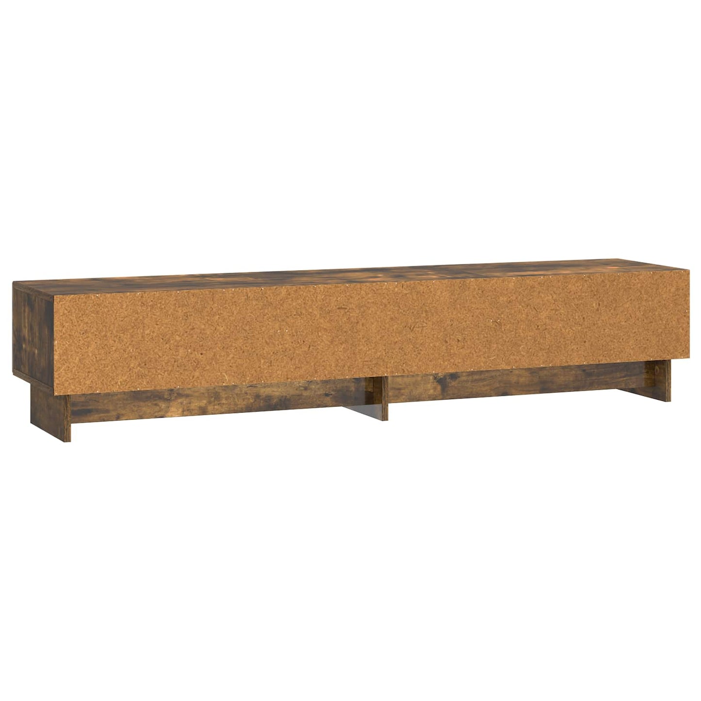 vidaXL TV Cabinet 147 x 34.5 x 30 cm Smoked Oak Engineered Wood
