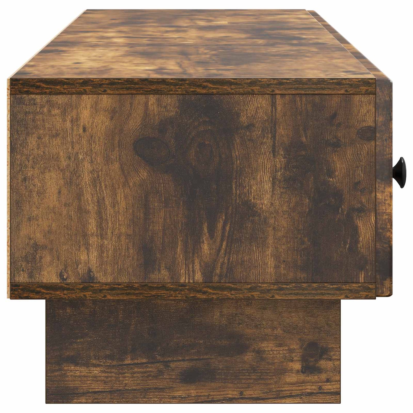 vidaXL TV Cabinet 147 x 34.5 x 30 cm Smoked Oak Engineered Wood