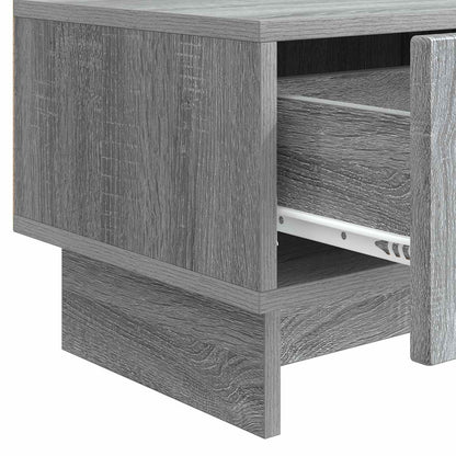 vidaXL TV Cabinet 147 x 34.5 x 30 cm Grey Sonoma Engineered Wood
