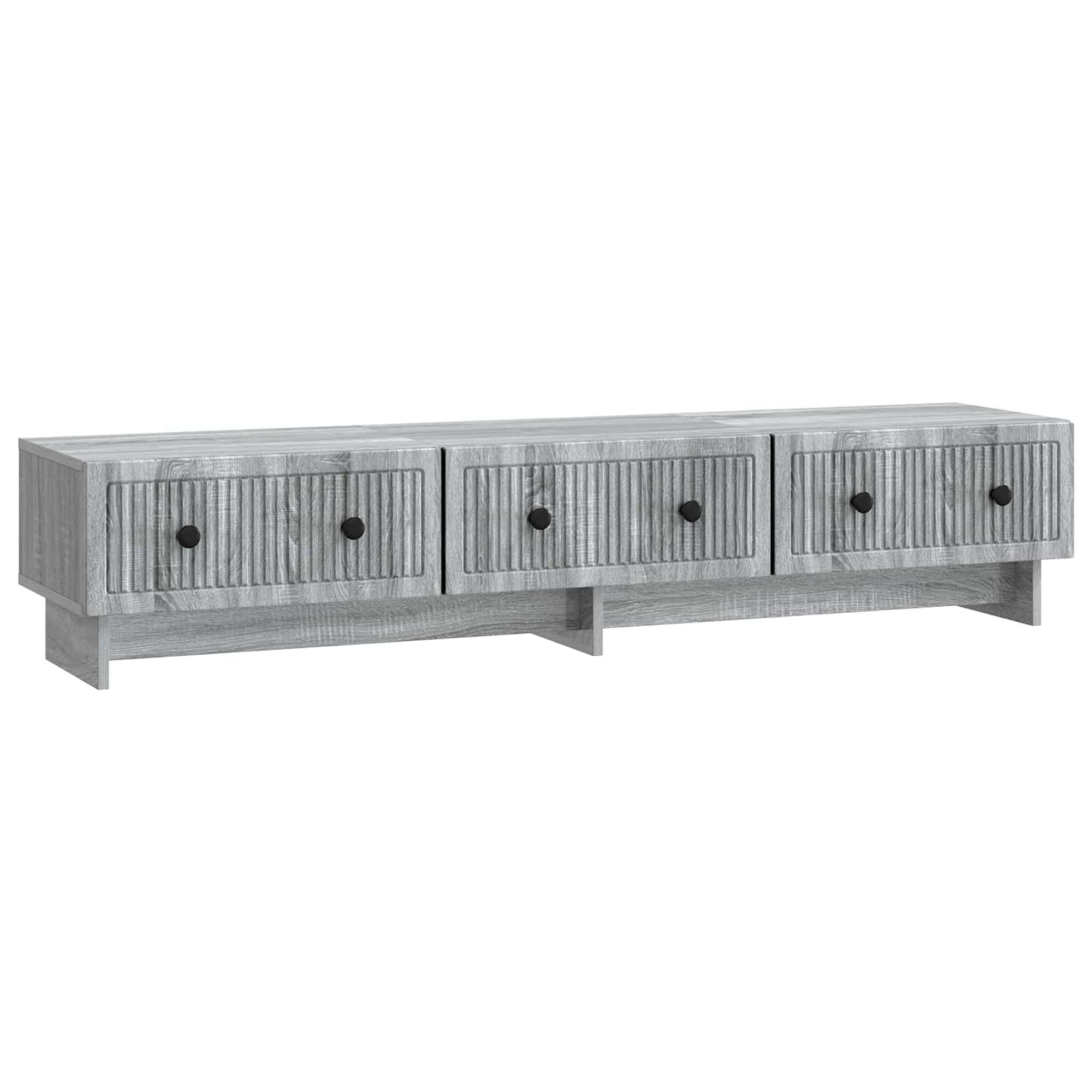 vidaXL TV Cabinet 147 x 34.5 x 30 cm Grey Sonoma Engineered Wood