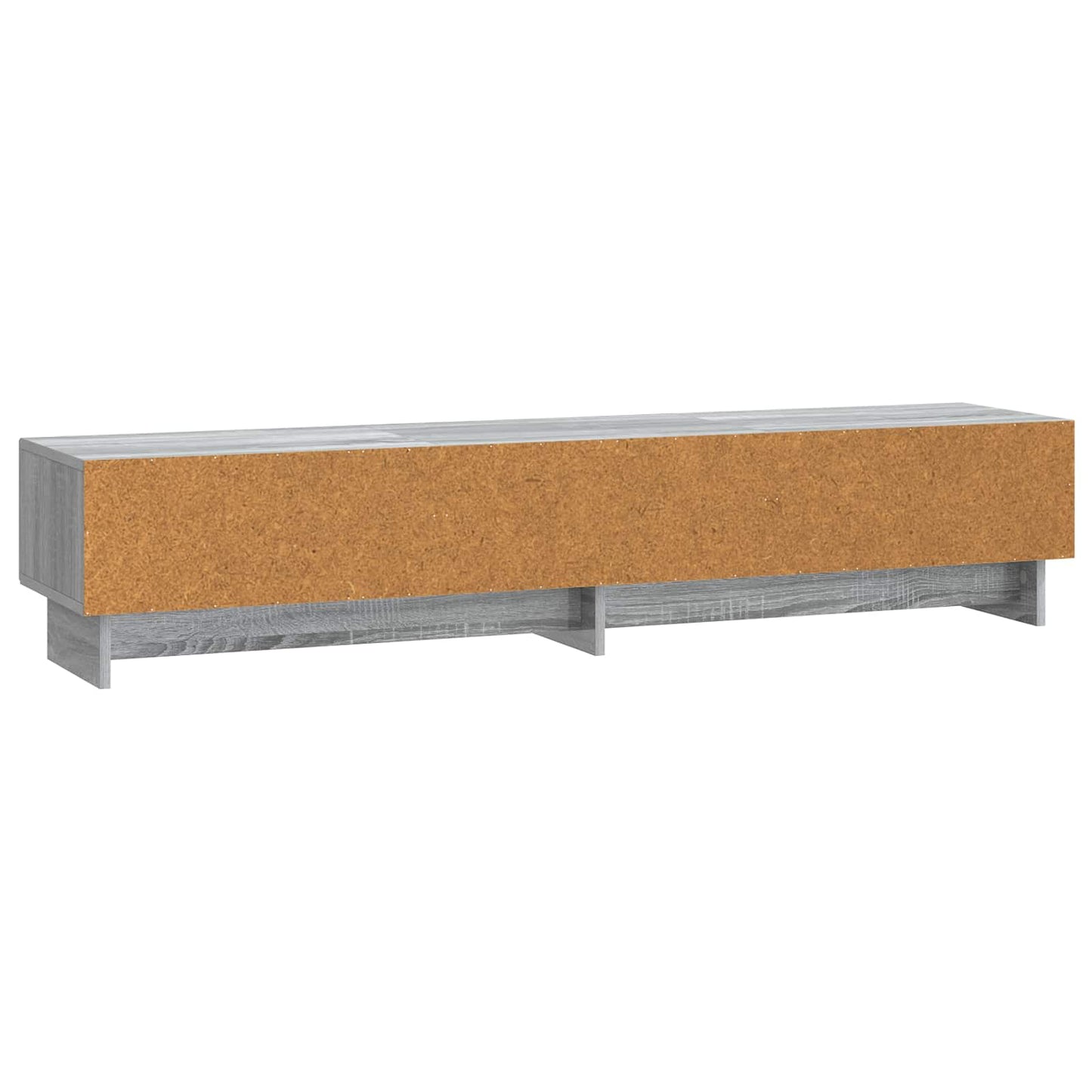 vidaXL TV Cabinet 147 x 34.5 x 30 cm Grey Sonoma Engineered Wood