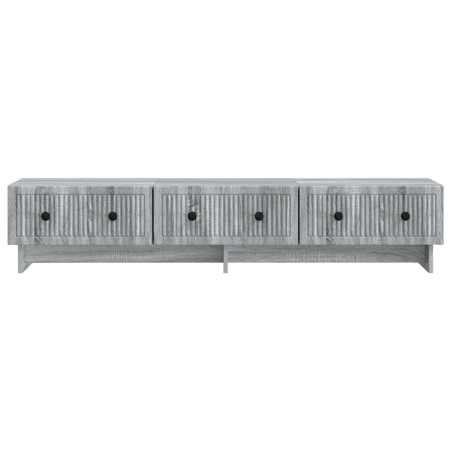 vidaXL TV Cabinet 147 x 34.5 x 30 cm Grey Sonoma Engineered Wood