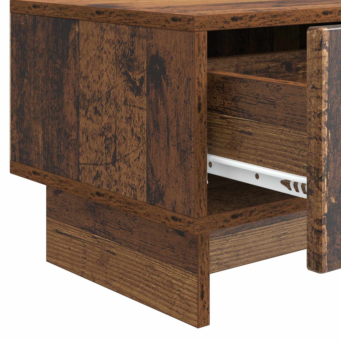 vidaXL TV Cabinet Old Wood 147 x 34.5 x 30 cm Engineered Wood