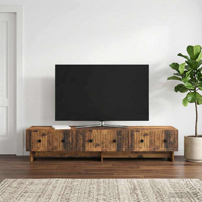 vidaXL TV Cabinet Old Wood 147 x 34.5 x 30 cm Engineered Wood