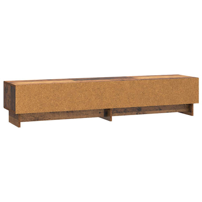vidaXL TV Cabinet Old Wood 147 x 34.5 x 30 cm Engineered Wood