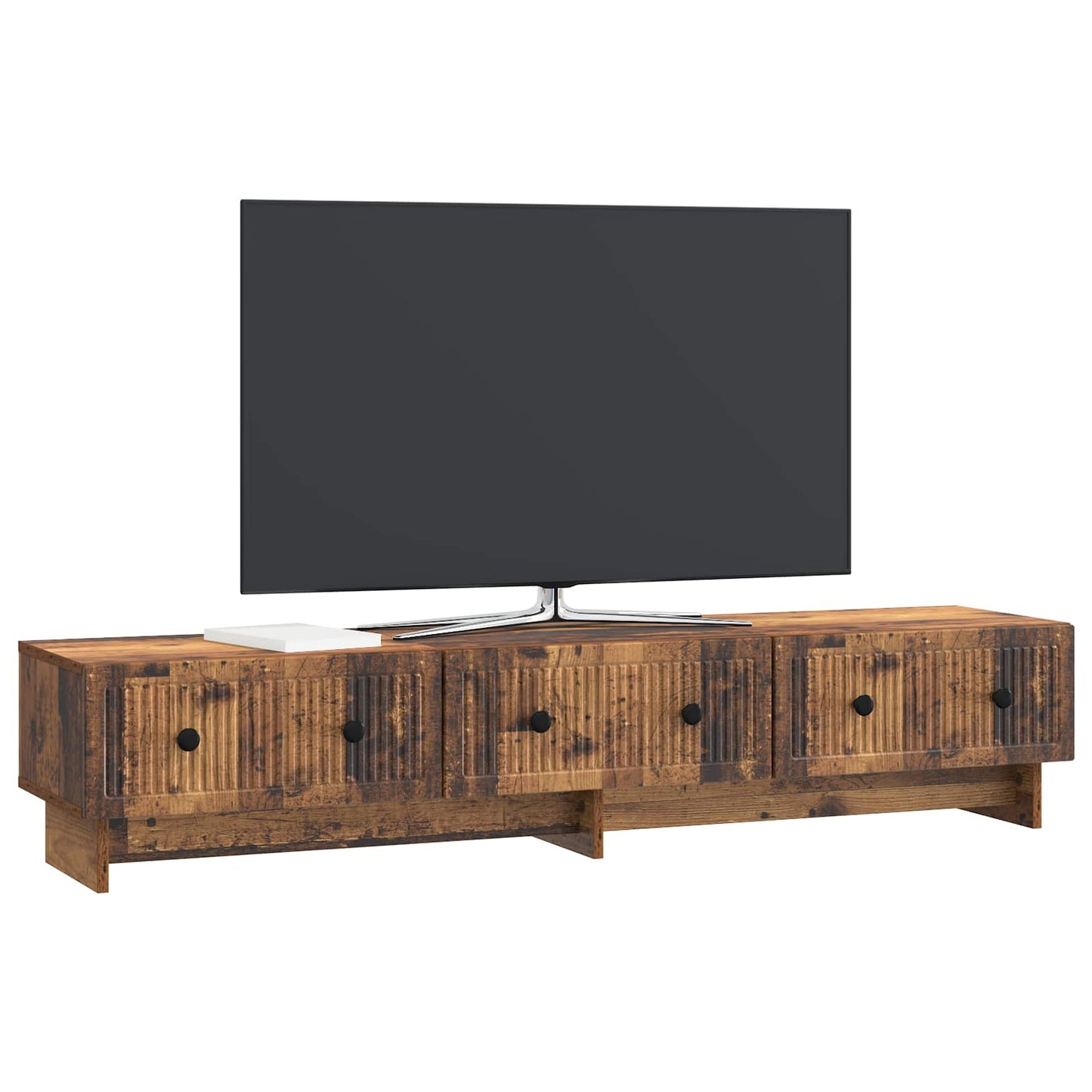 vidaXL TV Cabinet Old Wood 147 x 34.5 x 30 cm Engineered Wood