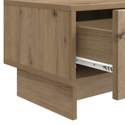 vidaXL TV Cabinet Artisan Oak 147 x 34.5 x 30 cm Engineered Wood