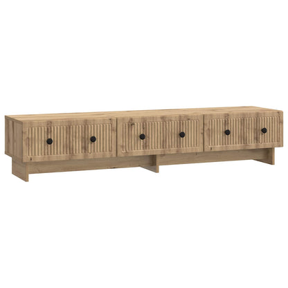 vidaXL TV Cabinet Artisan Oak 147 x 34.5 x 30 cm Engineered Wood