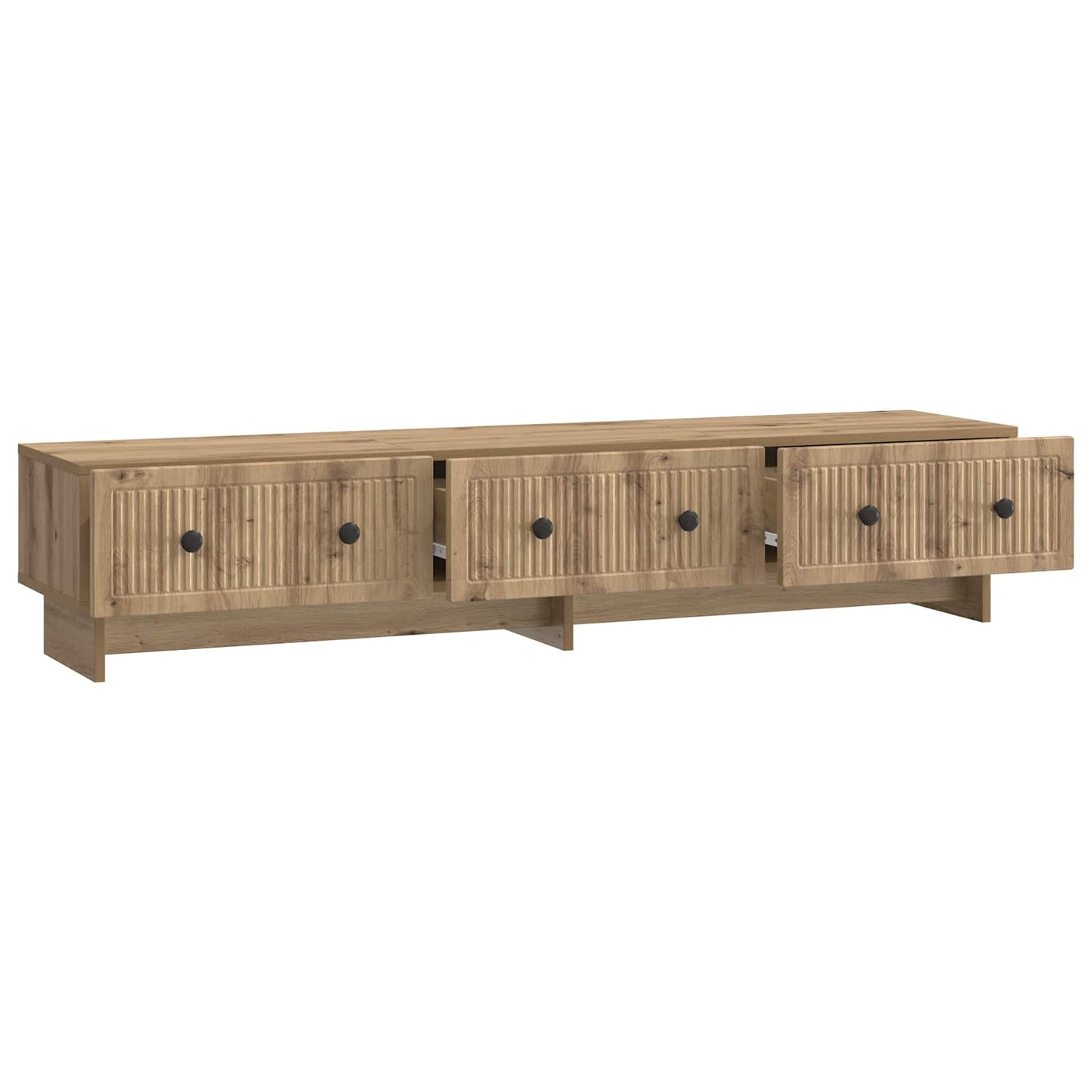 vidaXL TV Cabinet Artisan Oak 147 x 34.5 x 30 cm Engineered Wood