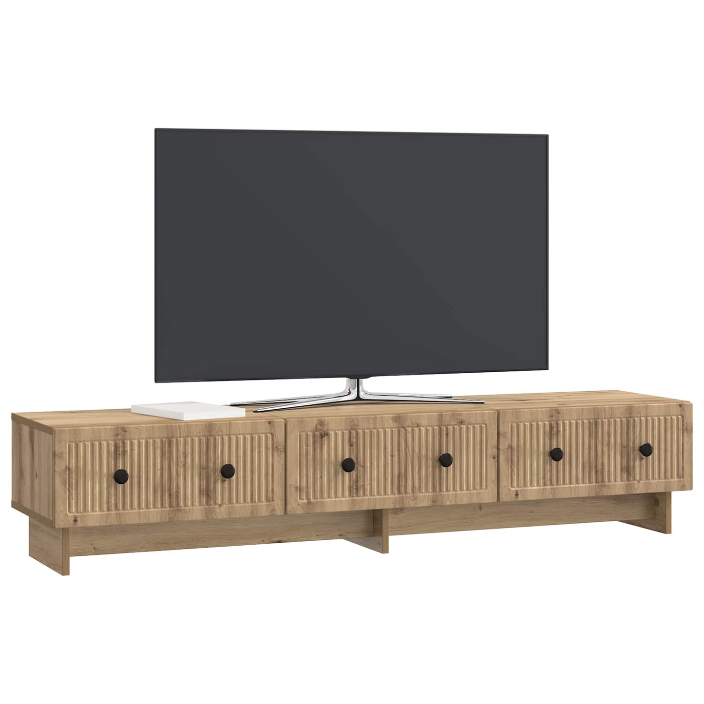 vidaXL TV Cabinet Artisan Oak 147 x 34.5 x 30 cm Engineered Wood